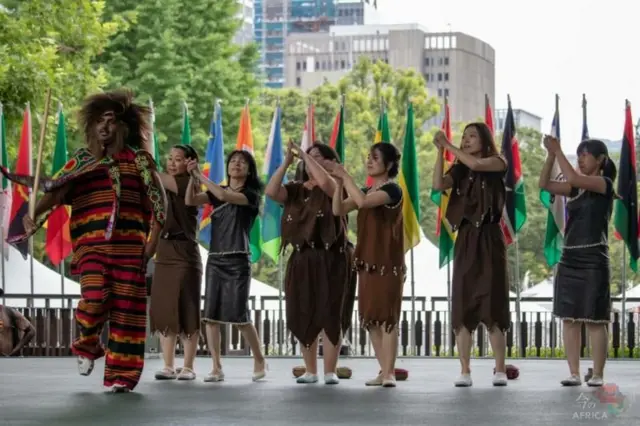 ጁንኮ ያማማቶ ኣብ ጃፓን ዘቕረበቶ ምርኢት ባህሊ ኦሮሞ