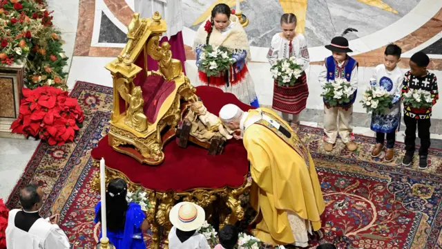 Під час служби в соборі Святого Петра у Ватикані