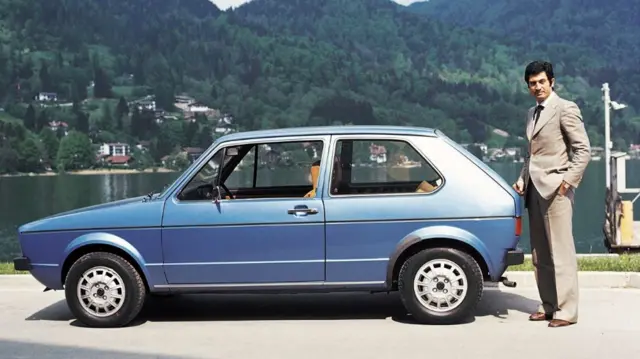 جورجتو جوجارو در ایتال‌دیزاین ماشین‌های بسیار مشهوری مانند فولکس‌واگن گلف را طراحی کرد