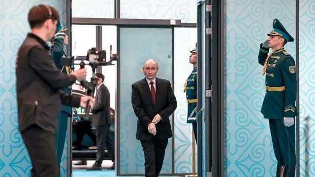 Путін в Астані
