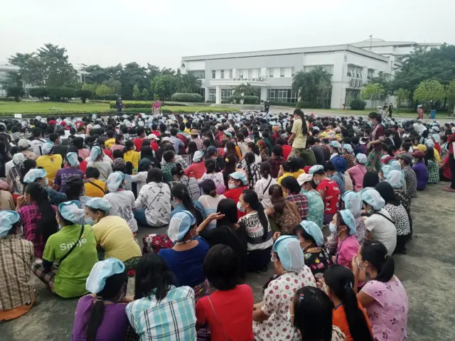 အောက်တိုဘာလအတွင်းက ဆန္ဒပြပွဲတစ်ခု