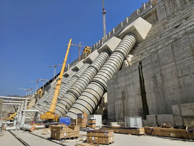 የግድቡ ግዙፍ የኤሌክትሪክ ማመንጫ