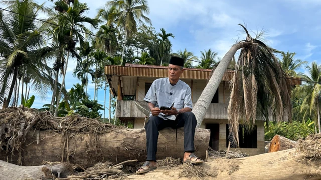 Mukim Wihni Dusun Jamat, Ilyas Pasa mengutarakan kekhawatiran krisis pangan di wilayahnya lantaran banyak lahan sawah yang masih belum pulih.