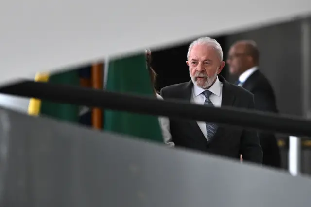 Lula no Palácio do Planalto, em Brasília, Brasil, em 23 de maio de 2025.