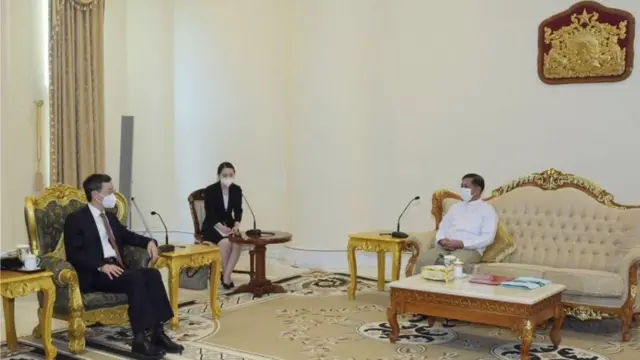 တရုတ်နိုင်ငံရဲ့ အထူးသံ ဆွန်းကော်ရှန်း မြန်မာနိုင်ငံကို လာရောက်ခဲ့