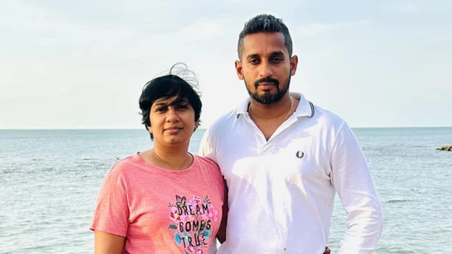 බුද්ධික මල්ලවආරච් සහ ඔහුගේ බිරිඳ