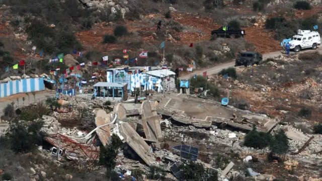 دیواری که اسرائیل در حال کشیدن در مرز با لبنان است