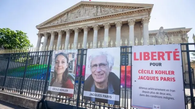 سیسیل کوهلر و ژاک پاریس، دو شهروند فرانسوی در ایران