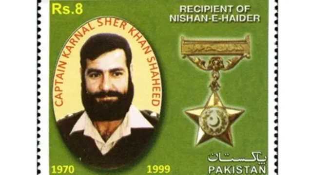 پاکستان کے محکمۂ ڈاک نے کیپٹن کرنل شیر خان کے اعزاز میں ڈاک ٹکٹ جاری کیا
