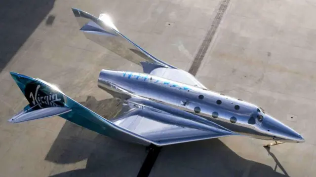 Pesawat luar angkasa Virgin Galactic