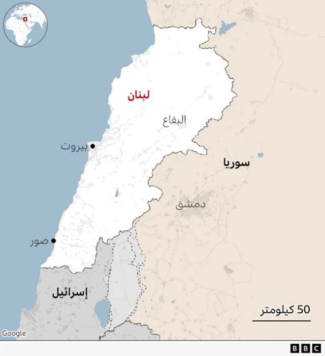 Israeli airstrikes, which hit areas in southern and eastern Lebanon, forced tens of thousands to leave their homes on the border.