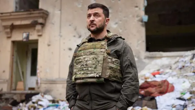 Vladimir Zelenski u uniformi