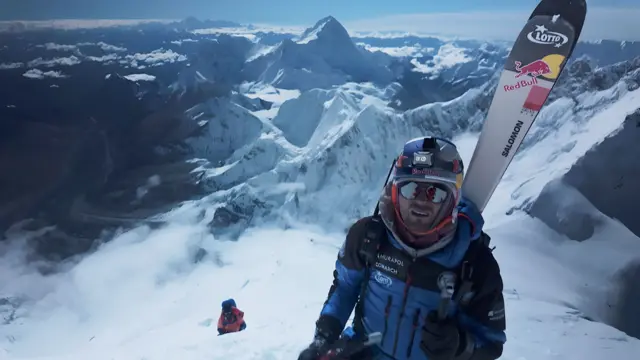 Andrzej Bargiel, polski narciarz wysokogórski, biegacz górski i wspinacz