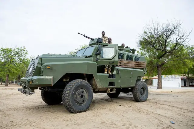 Soldats Nigérians de la Force multinationale mixte (MNJTF)