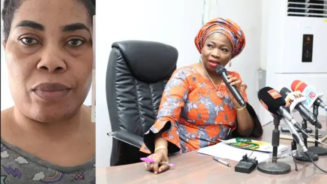 Abike Dabiri na nwaanyị ahụ na Amaka ahụ