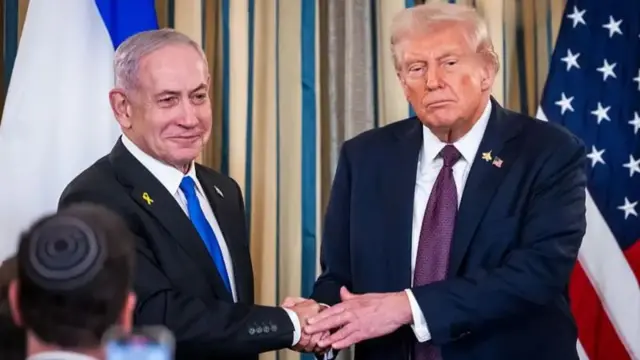 Netanyahu, yayin wata ziyara da ya kai fadar White House a cikin watan Satumba