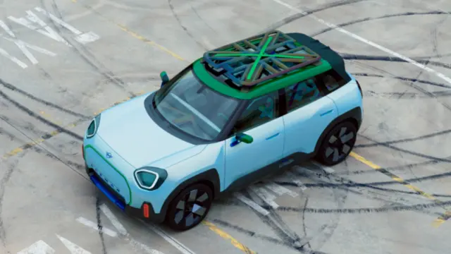 کانسپت جدید مینی ایده‌ای از شاسی‌بلند الکتریکی کارخانه را نمایش می‌دهد