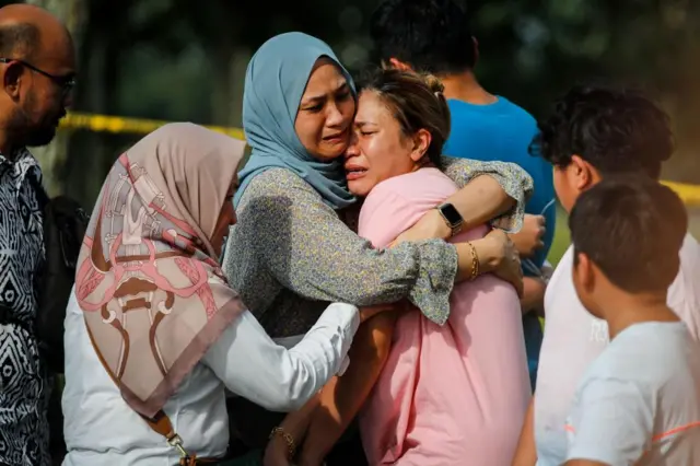 मृतकका परिवारका सदस्यहरू