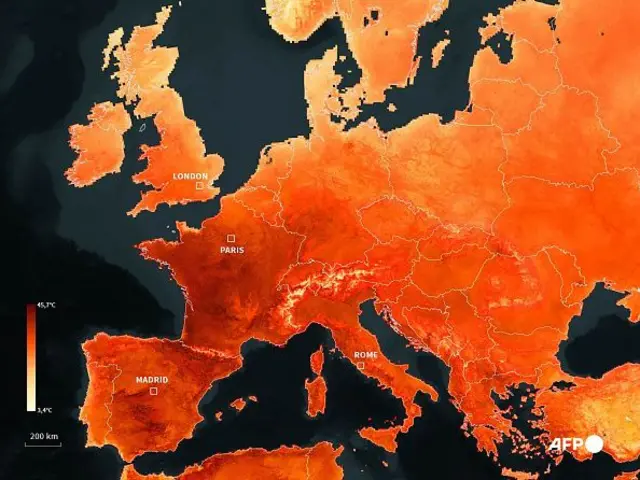 мапа спеки у Європі
