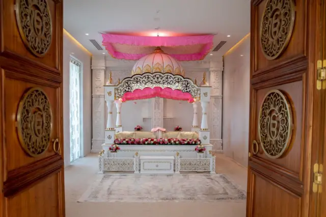 दुबई स्थित एक गुरुद्वारा