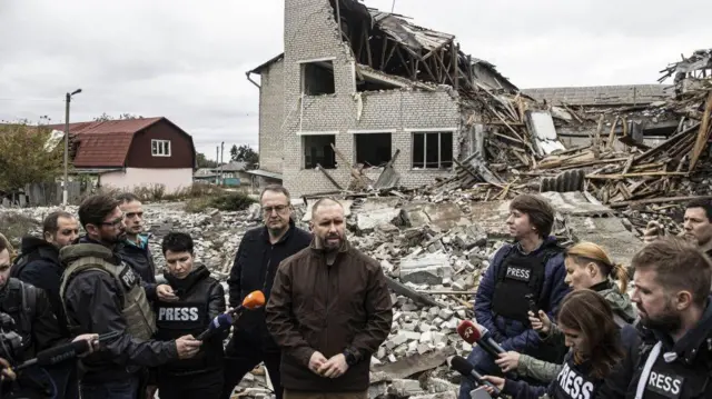 Harkov’un bölge valisi Oleh Syniehubov