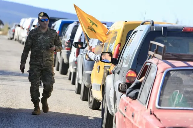 بازگشت حامیان حزب الله به جنوب