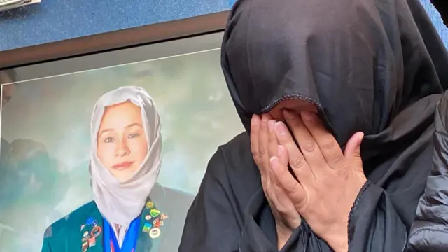 شاہدہ رضا کی تدفین