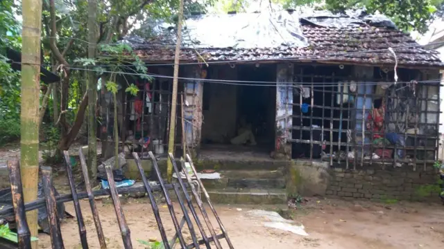 রেবা পালের বাড়ির ছবি।