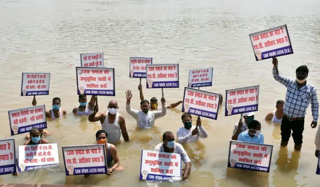 भारत में आरक्षण और इससे जुड़े मसलों पर आंदोलन का इतिहास रहा है. फाइल फ़ोटो