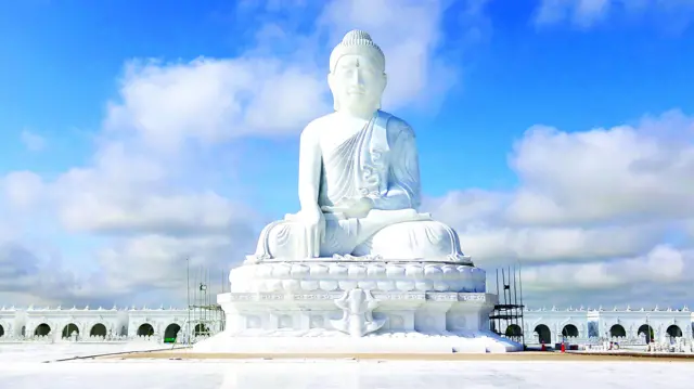 ရုပ်ပွားတော် ကြီးရဲ့ စုစုပေါင်းအလေးချိန် တန်ချိန် ငါးထောင်ကျော်အထိ ရှိ