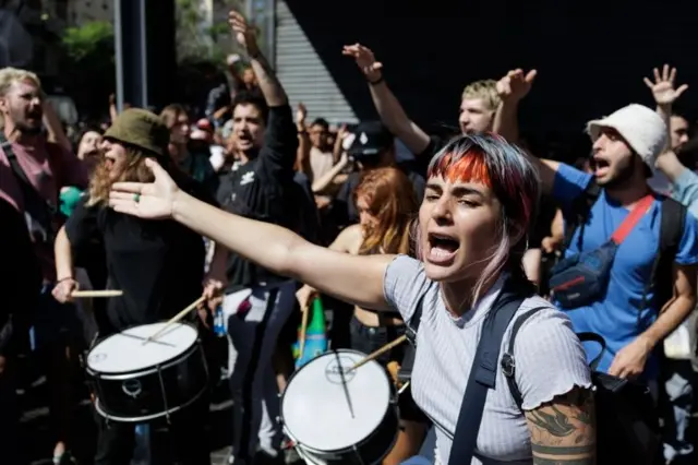 Protestos em Buenos Aires