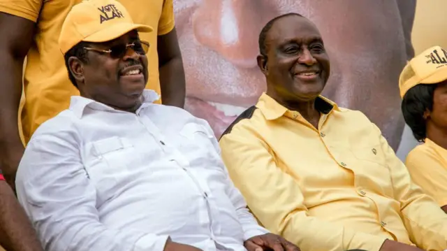 Dr. Abu Sakara and Alan Kyerematen