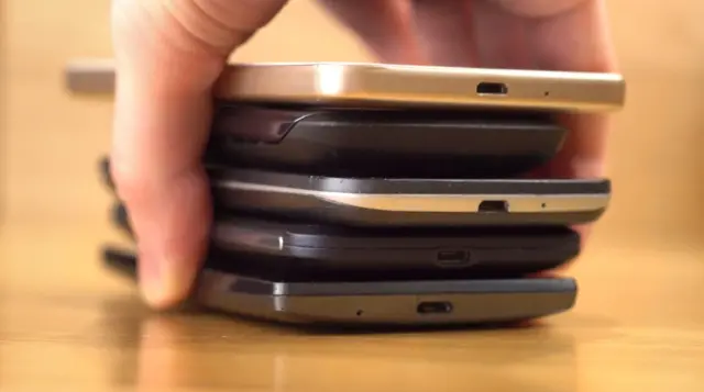 Penipu daring mengelola lima ponsel berbeda.