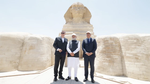 पीएम मोदी और अल सीसी