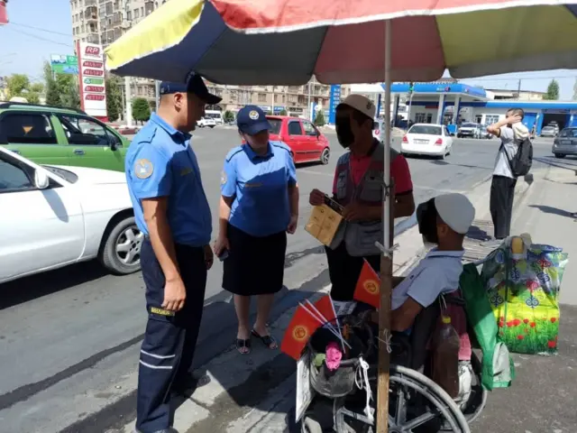 М﻿илиция тилемчилер транспорт кыймылына тоскоол жаратканын айтышат