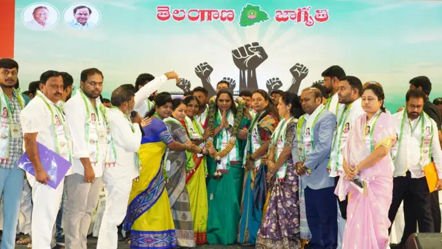 కల్వకుంట్ల కవిత, కేసీఆర్, కేటీఆర్, బీఆర్ఎస్, లిల్లీఫుట్, జగదీశ్వర్ రెడ్డి