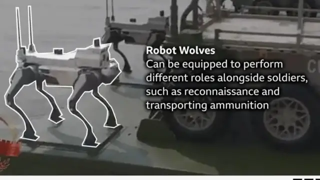 Robot wolves
