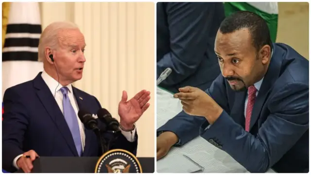 Pirezidantiin Ameerik Joo Baayidan lolli Tigraay dhaabatee mariin akka furamu gaafataa turan