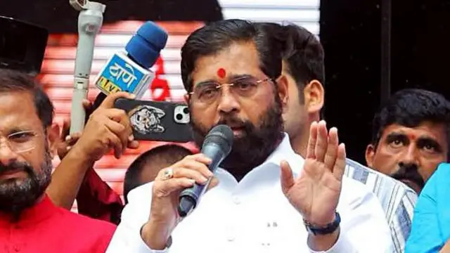 महाराष्ट्र के मुख्यमंत्री एकनाथ शिंदे