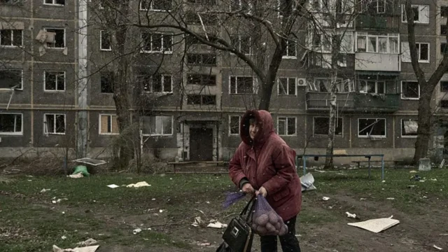 жительница Покровска