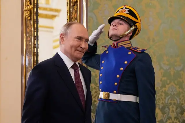 Vladimir Putin, presidente de Rusia