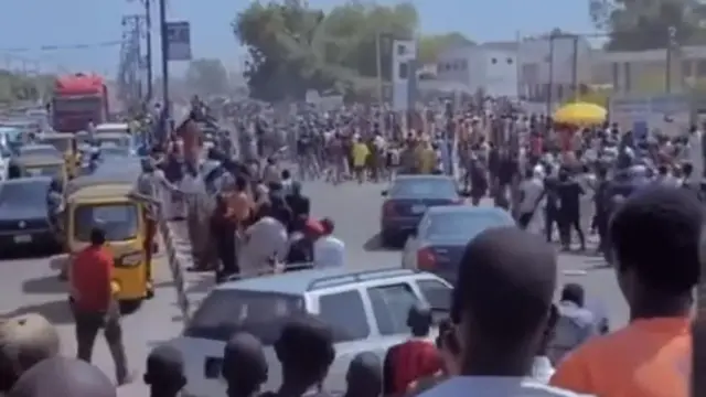 Convoy of Atiku for Maiduguri