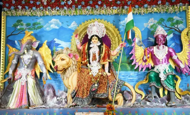 ভারত মাতা-কে এখন যে রূপে পুজো করা হয় - ফাইল ছবি