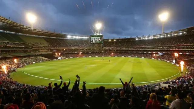 मेलबर्न क्रिकेट ग्राऊंडचं एक दृश्य
