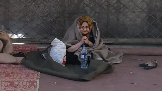 एक वृद्ध महिला