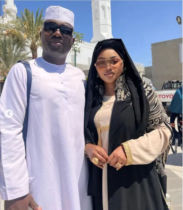 Mercy Aigbe ati ọkọ rẹ