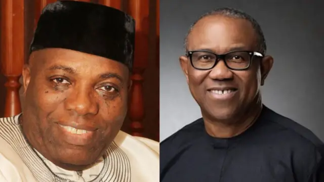 Doyin Okupe na Peter Obi