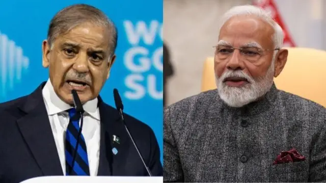 नरेंद्र मोदी और शहबाज़ शरीफ़