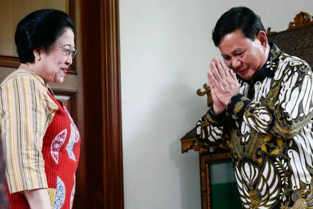 Megawati soekarnoputri, prabowo subianto, budi gunawan