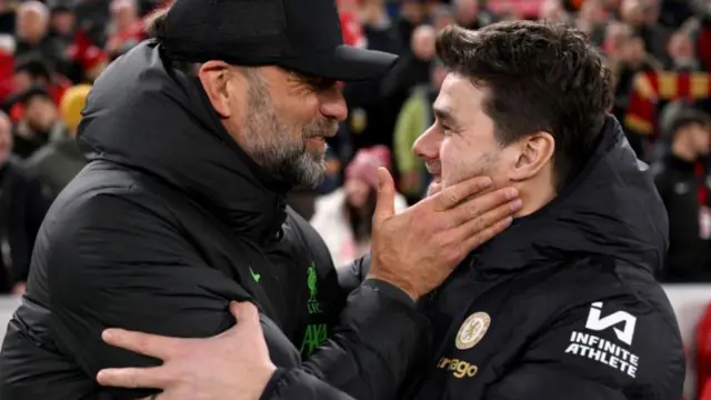 Jurgen Klopp and Mauricio Pochettino
